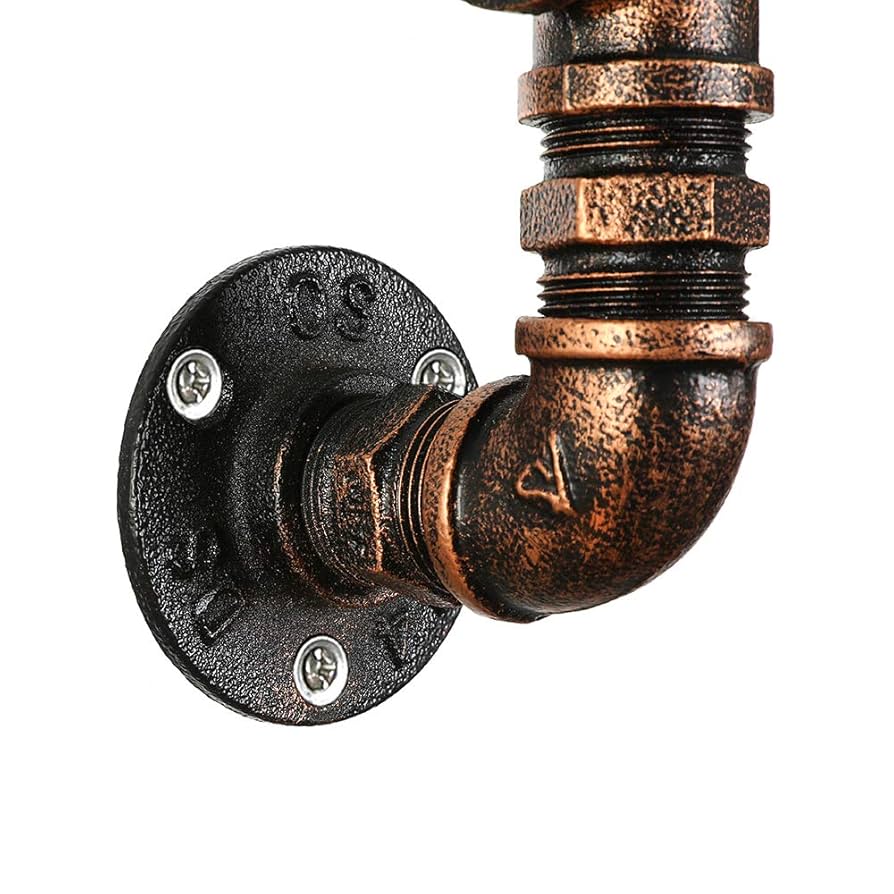 LITFAD Industrial Wall Sconce Vintage 47